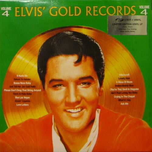 Elvis Presley/Elvis&#039; gold records Vol.4(미개봉)