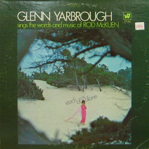 Glenn Yarbrough/Glenn Yarbrough sings the words and music of Rod McKuen/Each of us alone