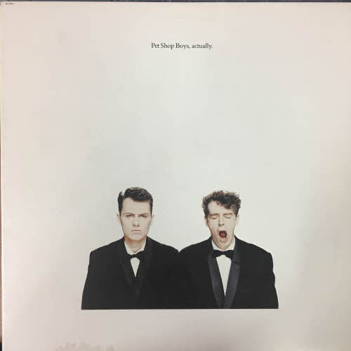 Pet Shop Boys/Actually(+12인치 싱글)