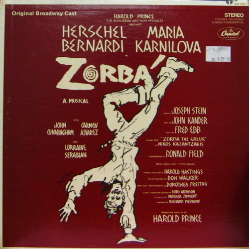 Zorba(Original broadway cast recording)