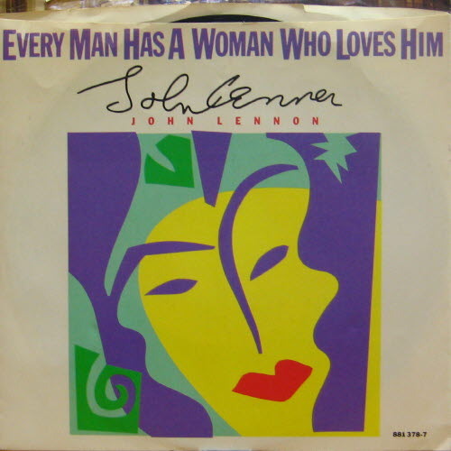 John Lennon/Every man has a woman who loves him(7inch)