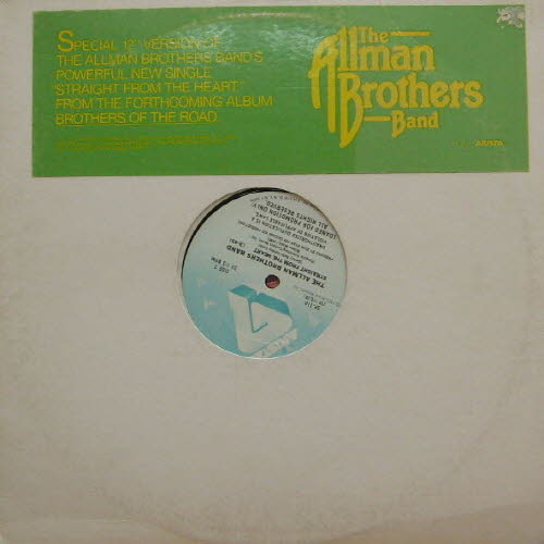 Allman Brothers Band/Straight from the heart(12&quot;)