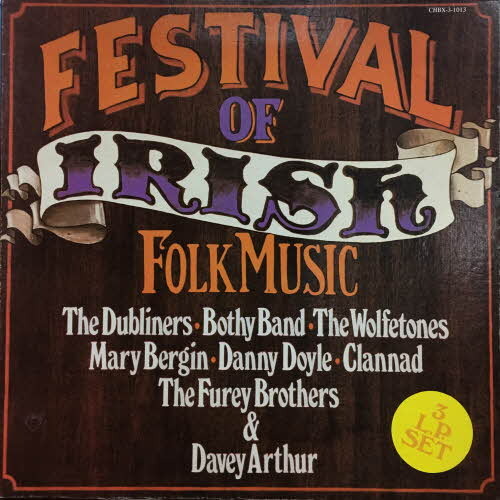 Festival of Irish folk music(3lp Box)