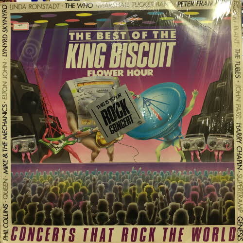 Various Artists/The Best Of The King Biscuit Flower Hour(4LP)