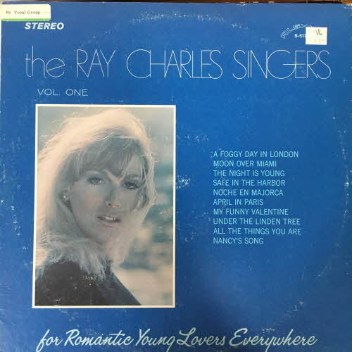 The ray charles singers/For romantic young lovers everywhere