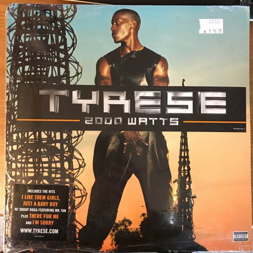 Tyrese/2000 Watts(미개봉 2lp, still sealed)