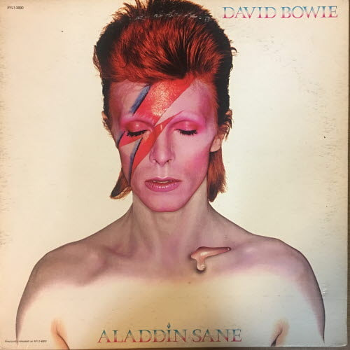 David Bowie/Aladdin Sane(1973 RCA Dynaflex US original with &quot;orange&quot; labels)