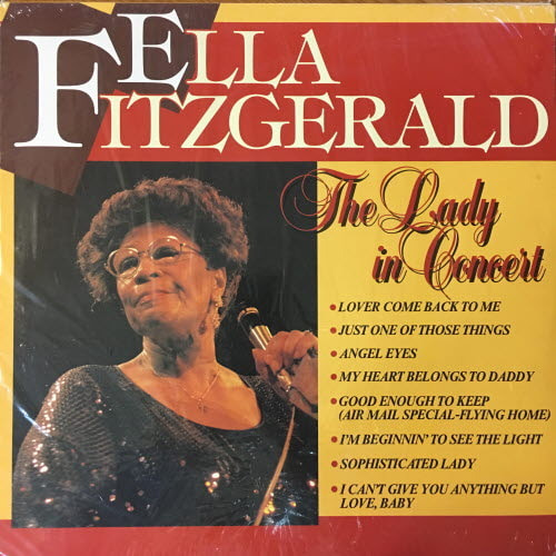 Ella Fitzgerald/The lady in concert(미개봉, still sealed)