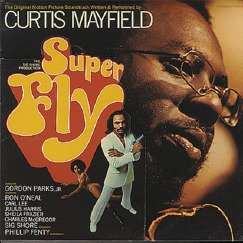 Curtis Mayfield/Super fly(미개봉, sealed color vinyl)