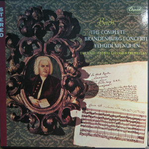 Bach The complete Brandenburg concerti/Yehudi Menuhin(2lp)