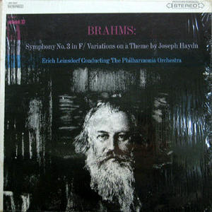 Brahms Symphony no.3 in F/Erich Leinsdorf 