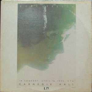 Dory Previn Live at Carnegie Hall (2lp)