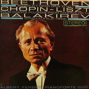 Albert Ferber/Beethoven, Chopin-Liszt, Balakirev : Piano Works