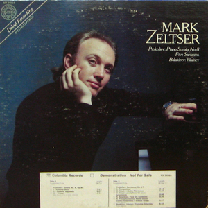 Mark Zeltser Piano/Prokofiev : Sonata No.8; 5 Sarcasms, Balakirev : Islamey