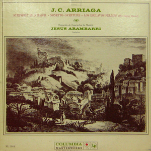 J.C. Arriaga Symphony in D Major