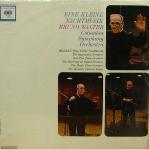 Mozart Eine Kleine Nachtmusik, Masonic Funeral Music&amp; Overtures/ Bruno Walter(미개봉)