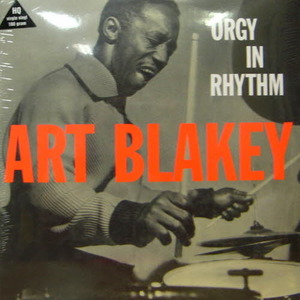 Art Blakey/Orgy in rhythm(미개봉, 180g 2lp)