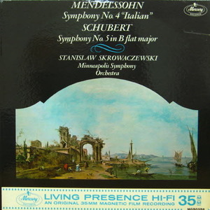 Mendelssohn:Symphony No.4 in A major, Opus 90 &quot;Italian&quot;외/Stanislaw Skrowaczewski