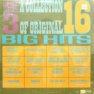 A collection of 16 original big hits-vol.3/Various Artists(미개봉)