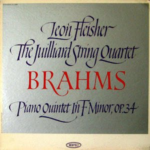 Juilliard String quartet with Leon Fleisher/Brahms Piano Quintet