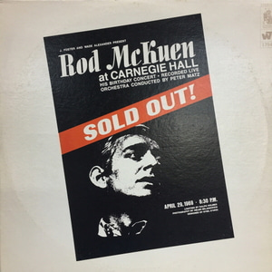 Rod Mckuen/At Carnegie Hall(2lp)