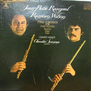Jean Pierre Rompal &amp; Ransom Wilson/Three Concertos for two Flutes