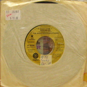 Righteous Brothers/Dream On (7 inch) 