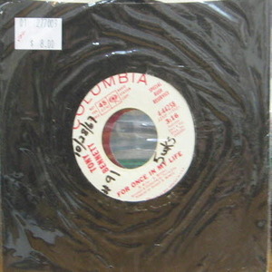Tony Bennett/For Once In My Life (7 inch) 