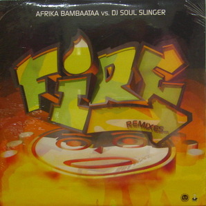 Afrika Bambaataa vs. DJ Soul Slinger/Fire(still sealed, 미개봉)