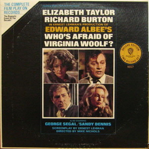 Edward Albee/Who&#039;s Afraid Of Virginia Woolf?(2lp, Complete film play)