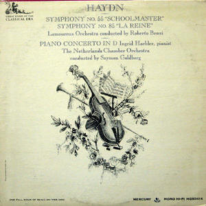 Haydn Symphony no.55(Schoolmaster&quot; &amp; no.85(La Reine&quot;)/Szymon Goldberg