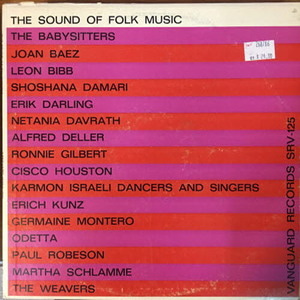 The sound of folk music/Various Artists