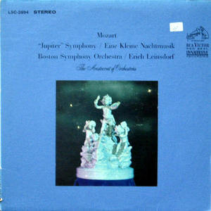 Mozart: Jupiter, Eine Kleine Nachtmusik/Erich Leinsdorf