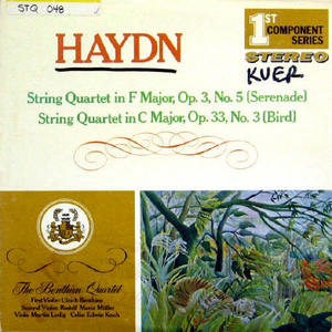 Haydn String Quartet in F major, olp.3, no.5외/The Benthien Quartet