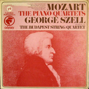 Mozart - The Piano Quartets/Geroge Szell, The Budapest String Quartet