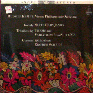 Tchaikovsky: Theme and Variations from suite No.3외/ Rudolf Kempe(미개봉)