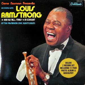 Louis Armstrong /An evening with Louis Armstrong and his all stars in Concert at the Pasadena civic auditorium(2lp)