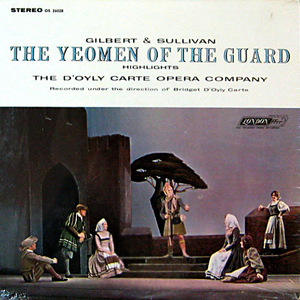 Gilbert and Sullivan: The Yeomen of the guard highlights/Sir Malcolm Sargent(미개봉)