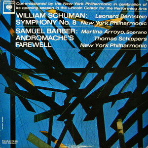 William Schuman: Symphony No. 8 외/Leonard Bernstein 외