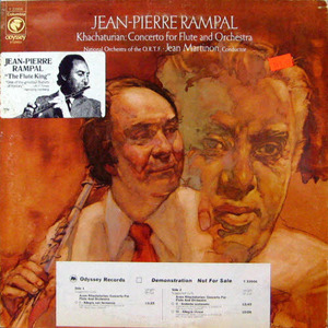 Khachaturian: Concerto for flute and orchestra/Jean-Pierre Rampal