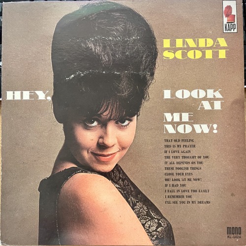 Linda Scott/ Hey, Look At Me Now! (white label)