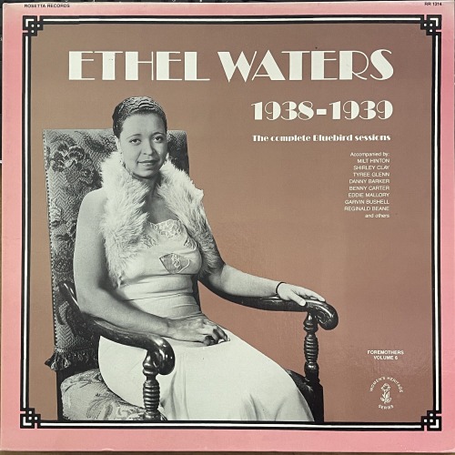 Ethel Waters – 1938-1939, Foremothers Volume 6
