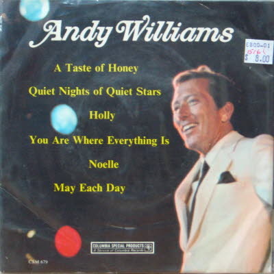 Andy Williams/A taste of honey