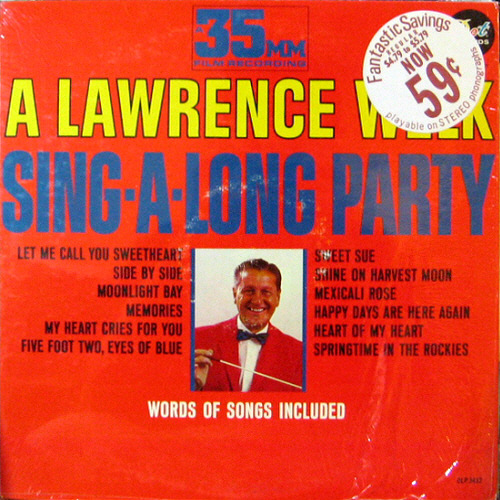 Lawrence Welk/Sing-a-long party