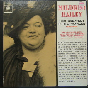 Mildred Bailey/Her greatest performances(3lp)
