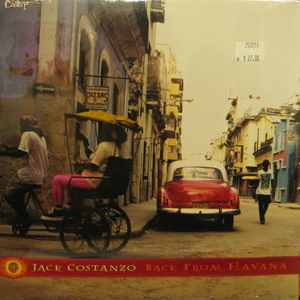 Jack Costanzo/Back From Havana(미개봉)