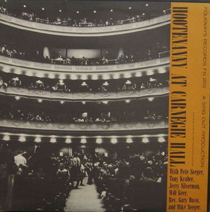 Various/Hootenanny At Carnegie Hall