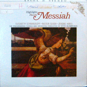Handel Messiah Highlights/Otto Klemperer